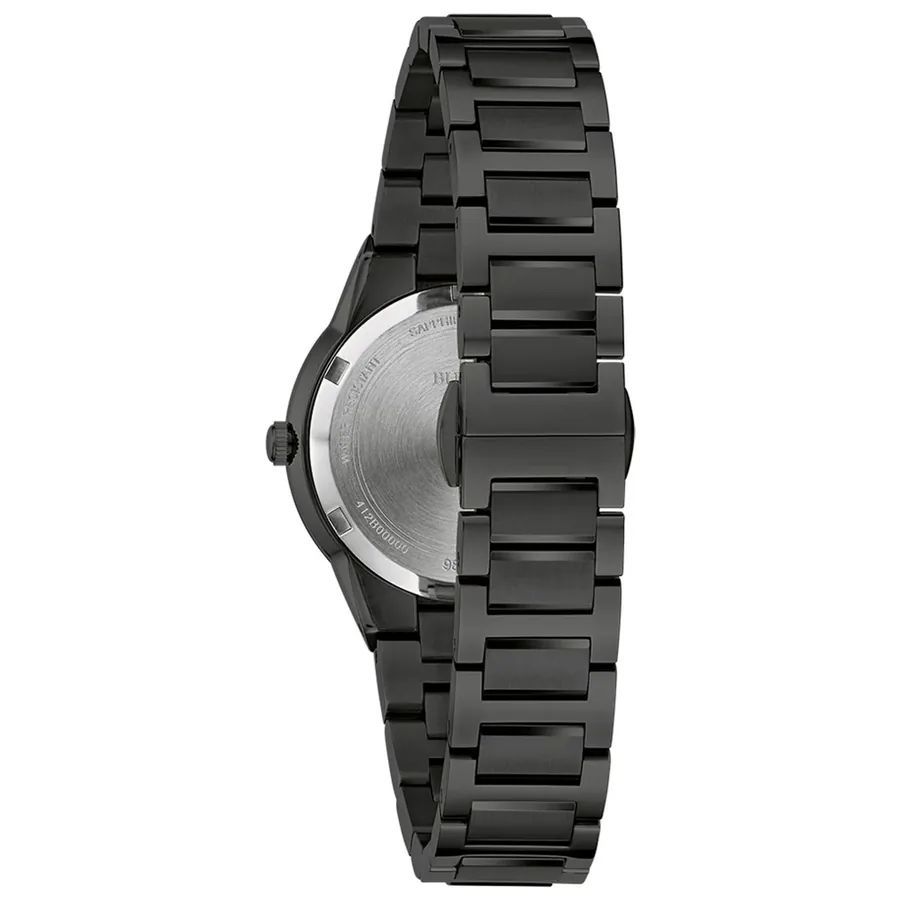 Bulova Futuro 32mm Black Dial, Black Stainless Steel Bracelet, Ref. 98L314, view 3