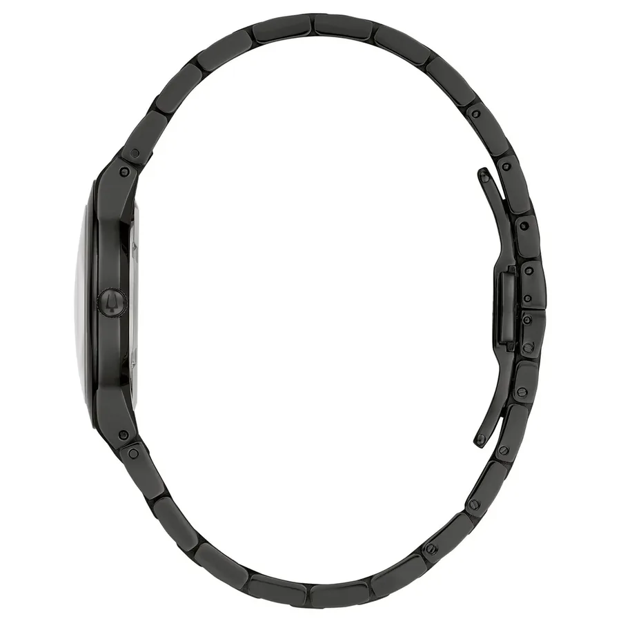 Bulova Futuro 32mm Black Dial, Black Stainless Steel Bracelet, Ref. 98L314, view 3