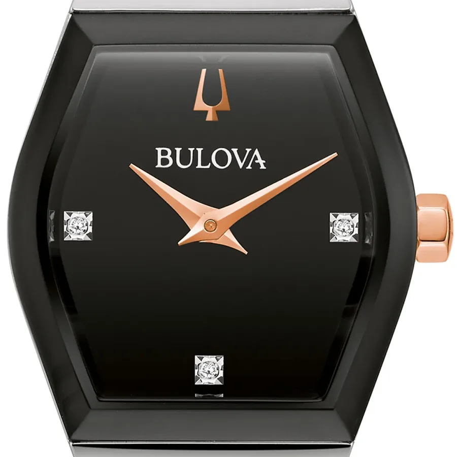 Bulova Gemini 33mm Black Dial, view 2