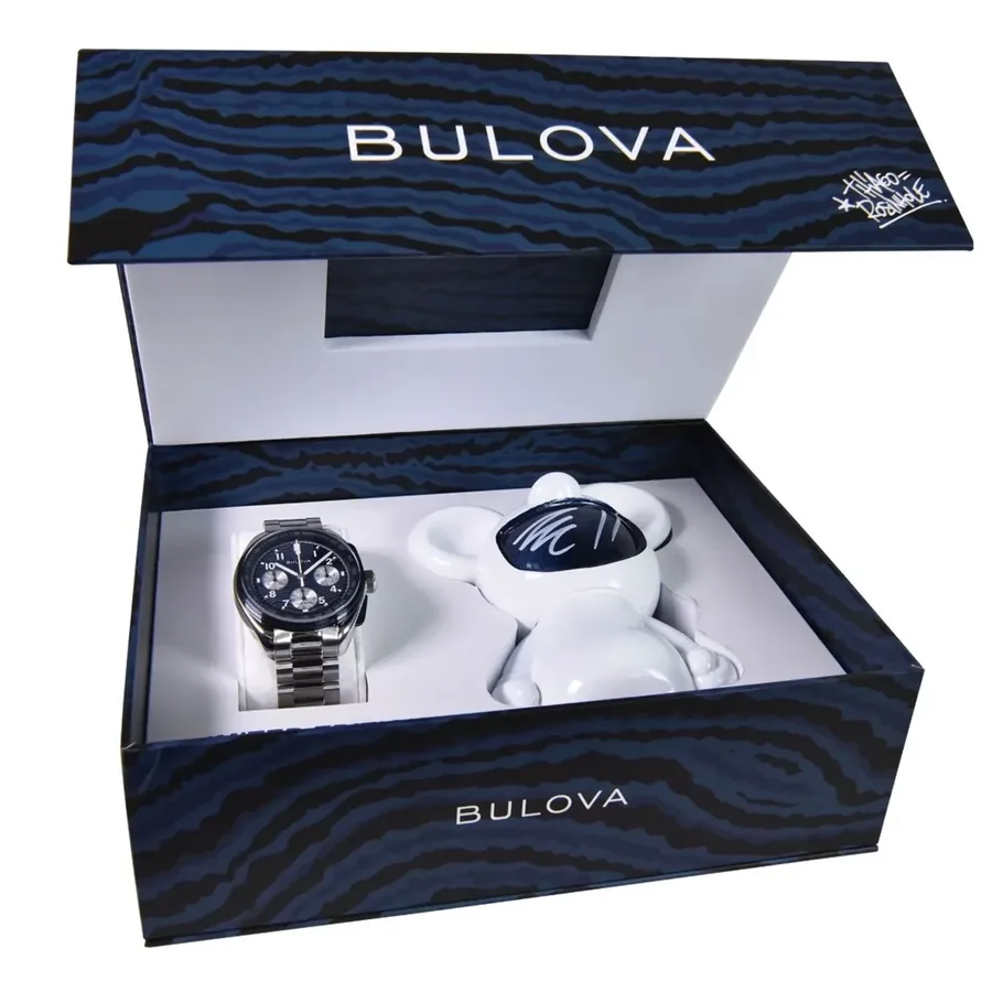 Bulova Lunar Pilot 43mm Chronograph Blue Dial, view 5