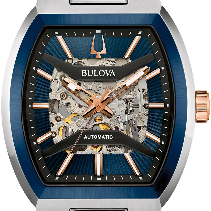 Bulova Maquina 40mm Automatic Blue Dial, view 2