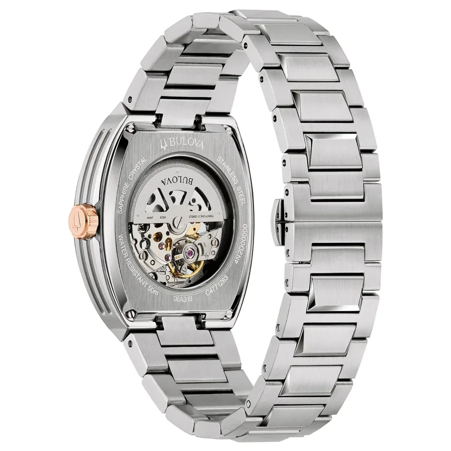 Bulova Maquina 40mm Automatic Blue Dial, view 4