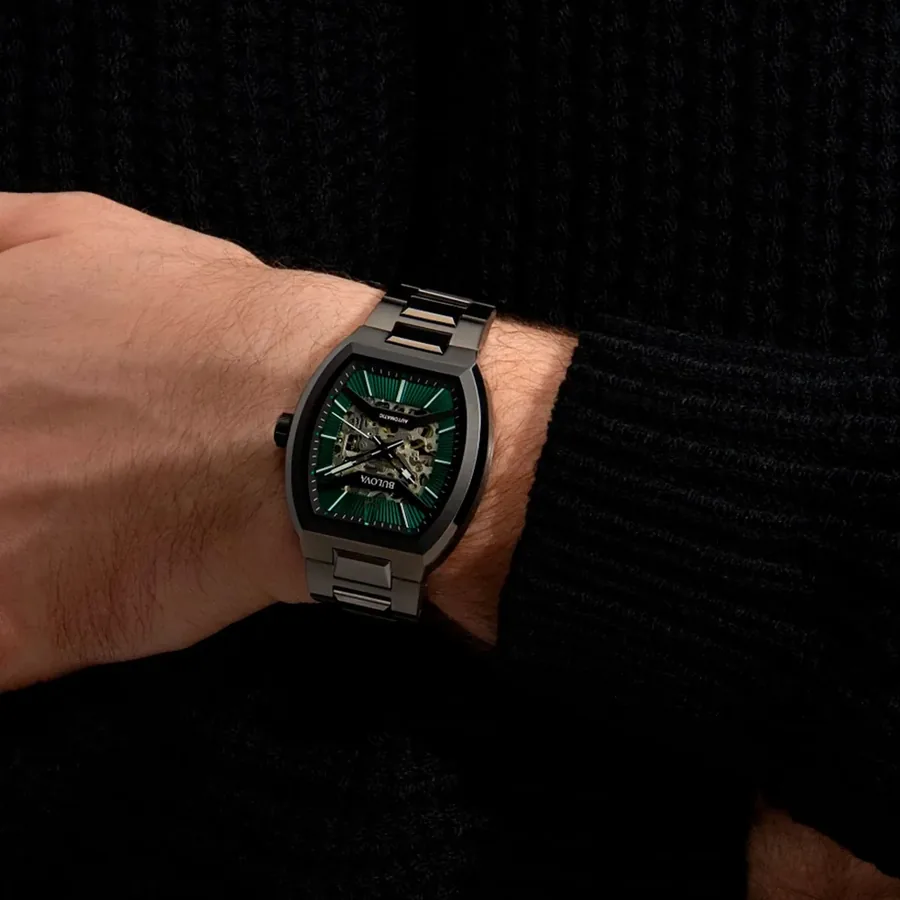 Bulova Maquina 40mm Automatic Green Dial, view 2