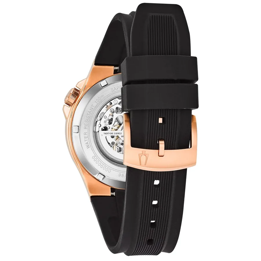 Bulova Maquina 46mm Automatic Black Dial, view 4