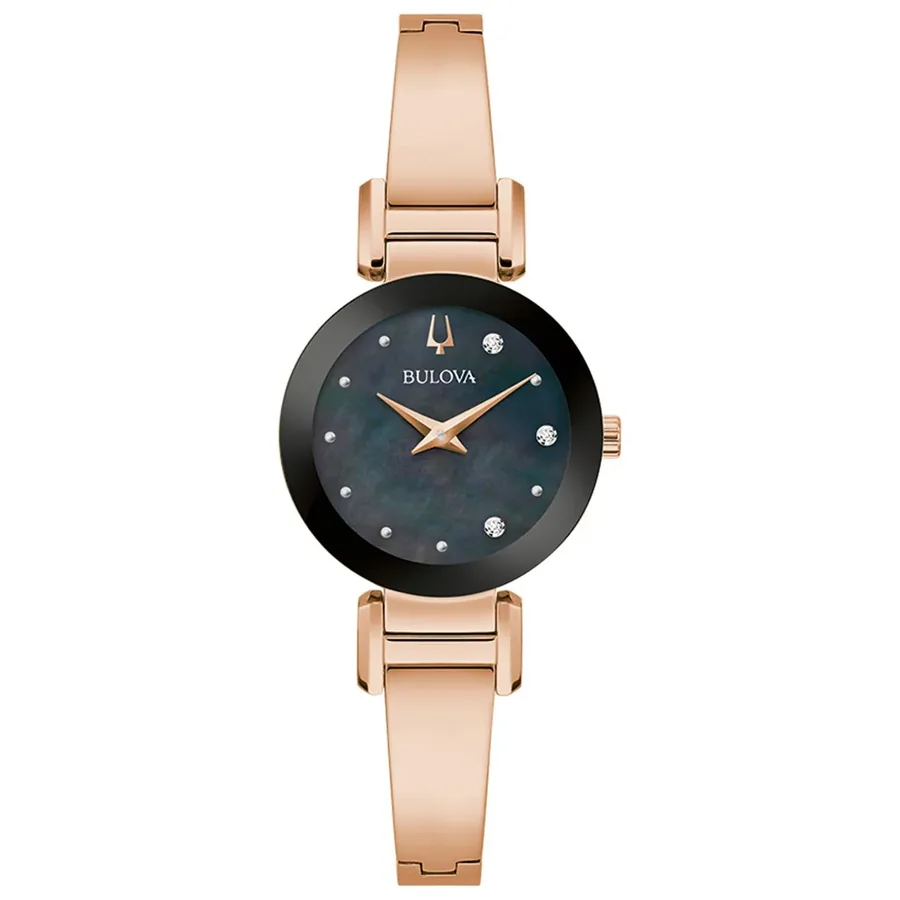 Bulova Marc Anthony 26mm Black Dial, front view