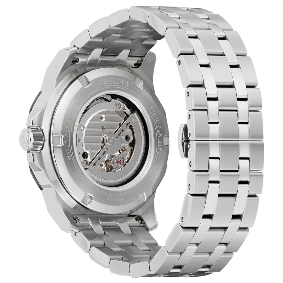 Bulova Marc Anthony 44mm Automatic Blue Dial, view 4