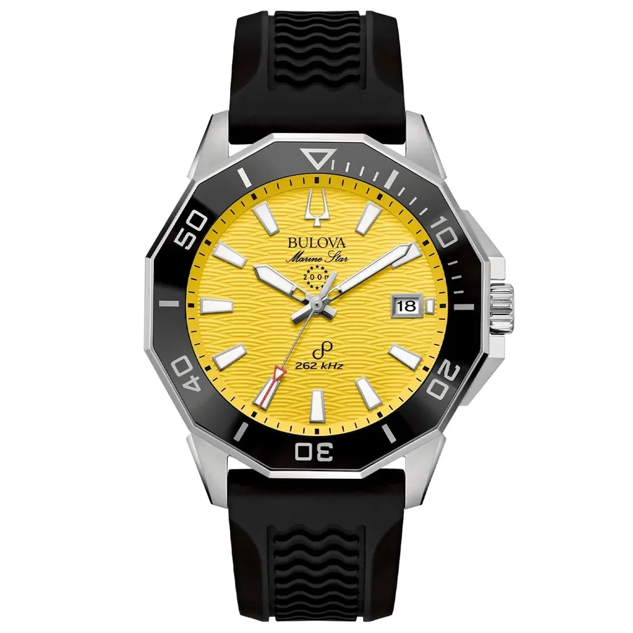 Bulova Marine Star 43mm Yellow Dial, front view