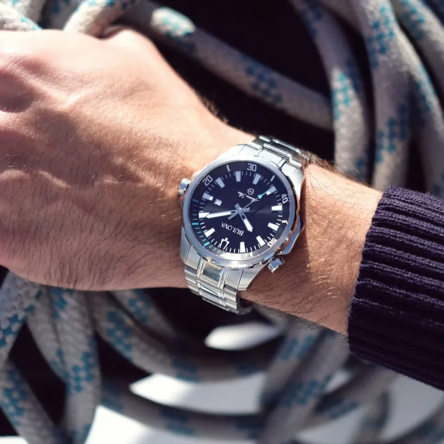 Bulova Marine Star 44mm Black Dial, view 5