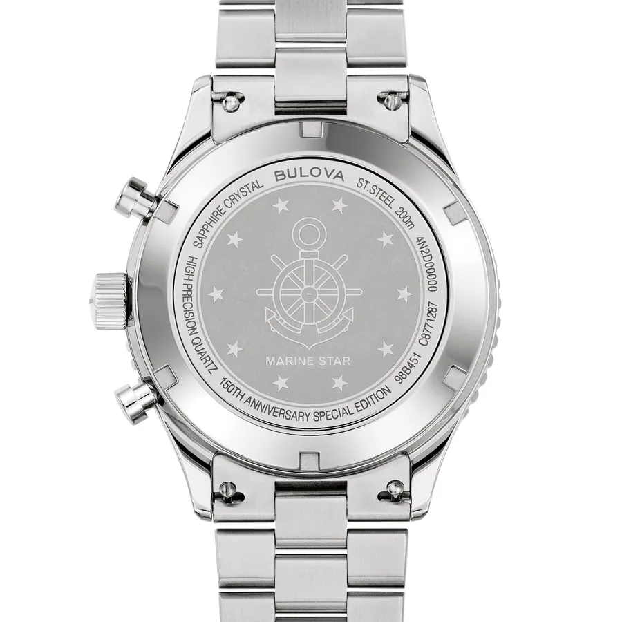 Bulova Marine Star Heritage 42.9mm Black Dial, view 4