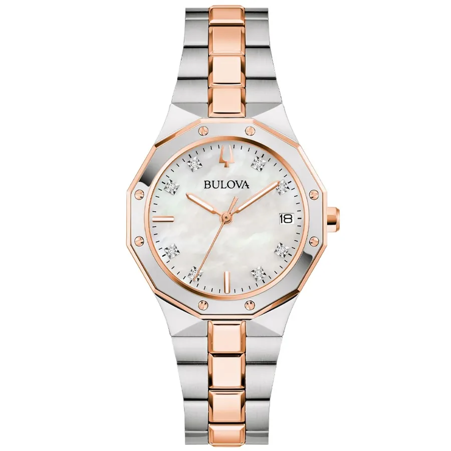 Bulova Prestige 32mm White Dial, front view