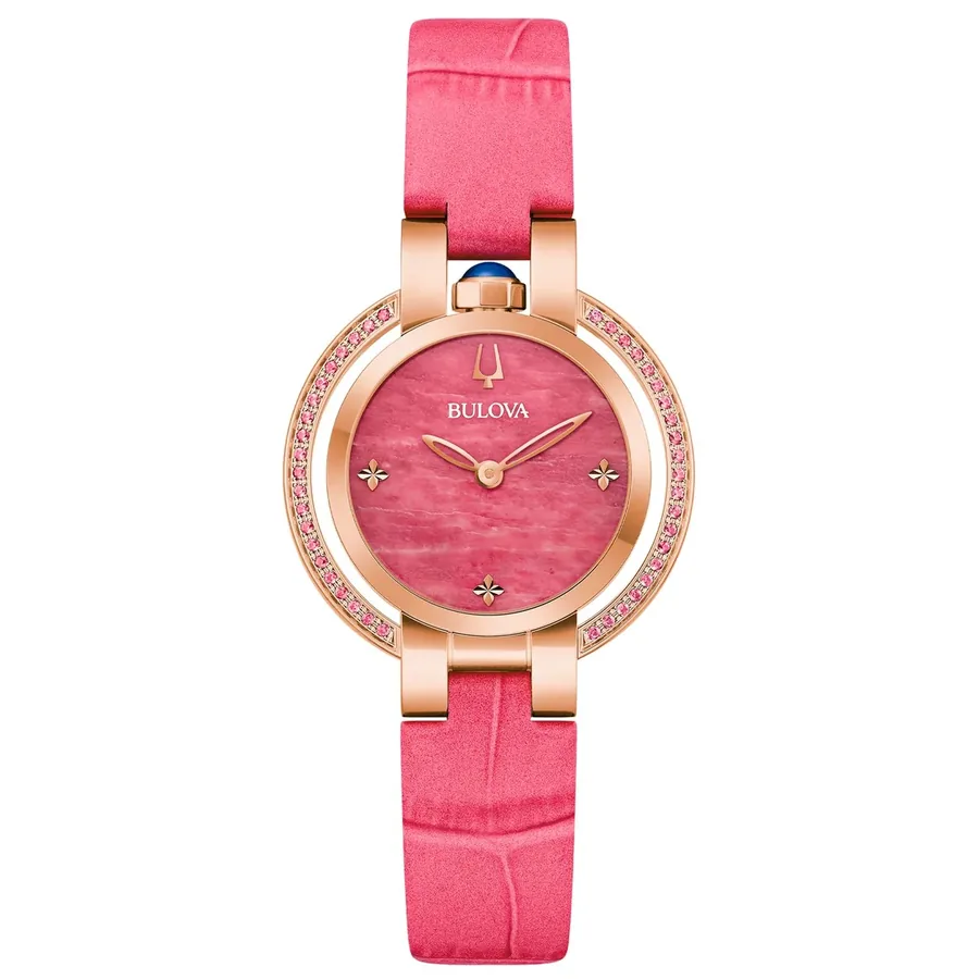 Bulova Rubaiyat 30mm Pink Dial, front view