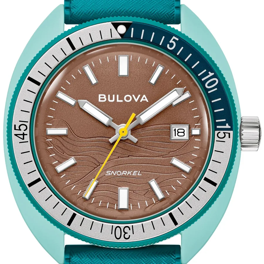 Bulova Snorkel 41mm Brown Dial, view 2