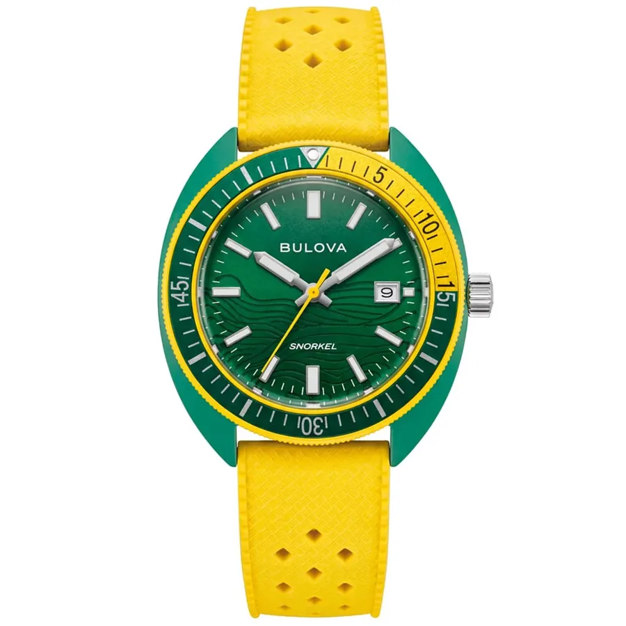 Bulova Snorkel 41mm Green Dial, front view