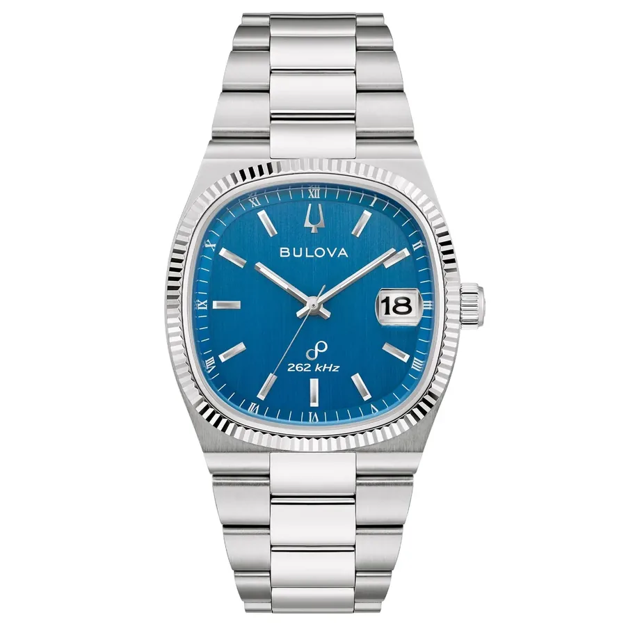 Bulova Super Seville 38mm Blue Dial, front view