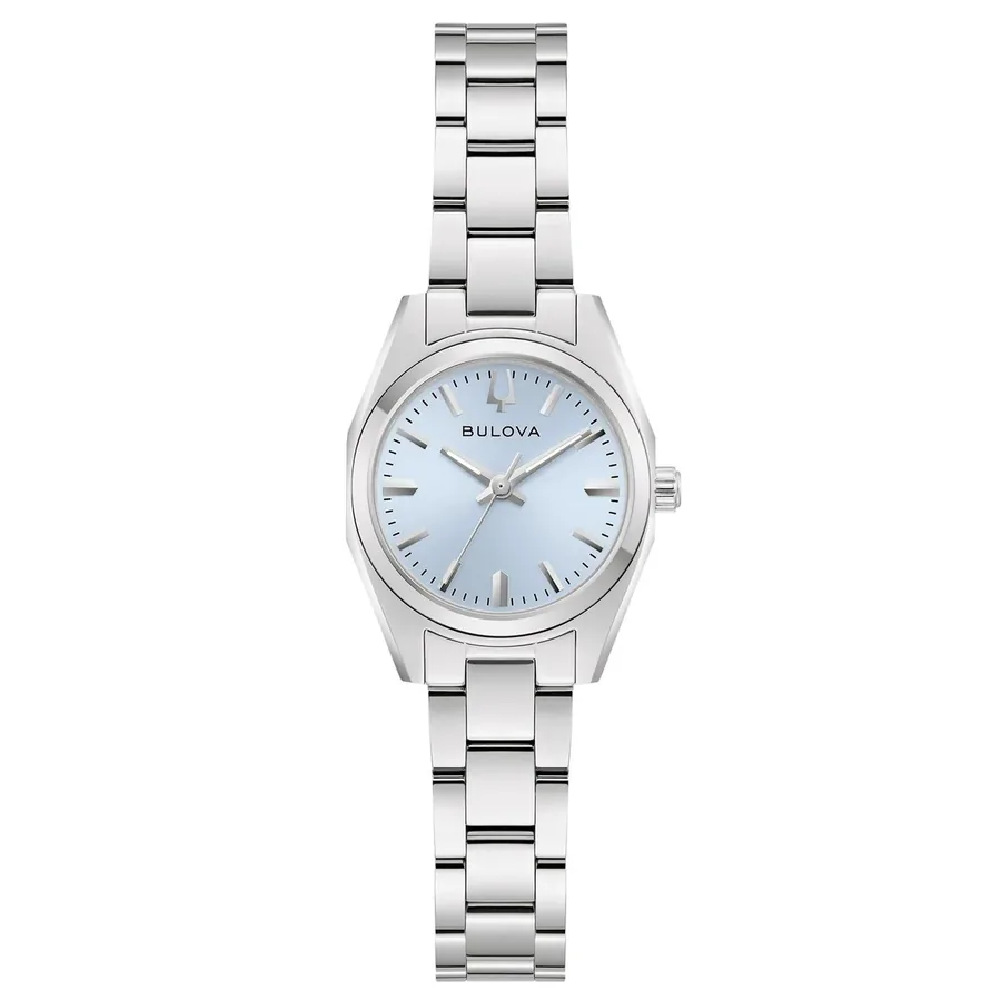 Bulova Surveyor 23mm Silver Dial, front view