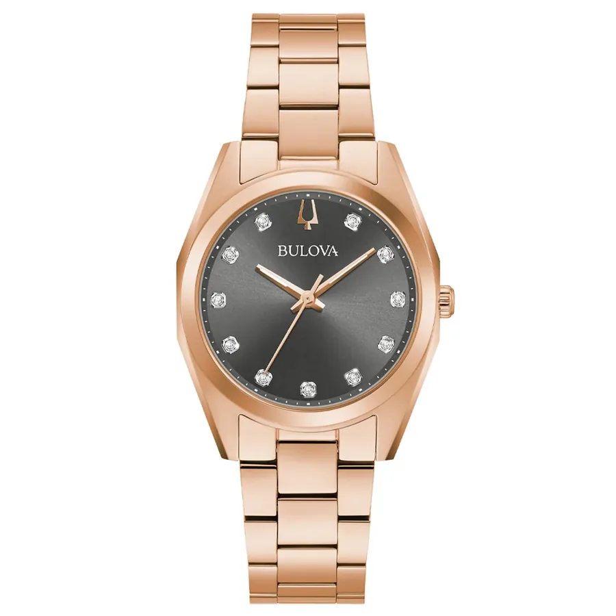 Bulova Surveyor 31mm Mother-of-Pearl Dial, front view