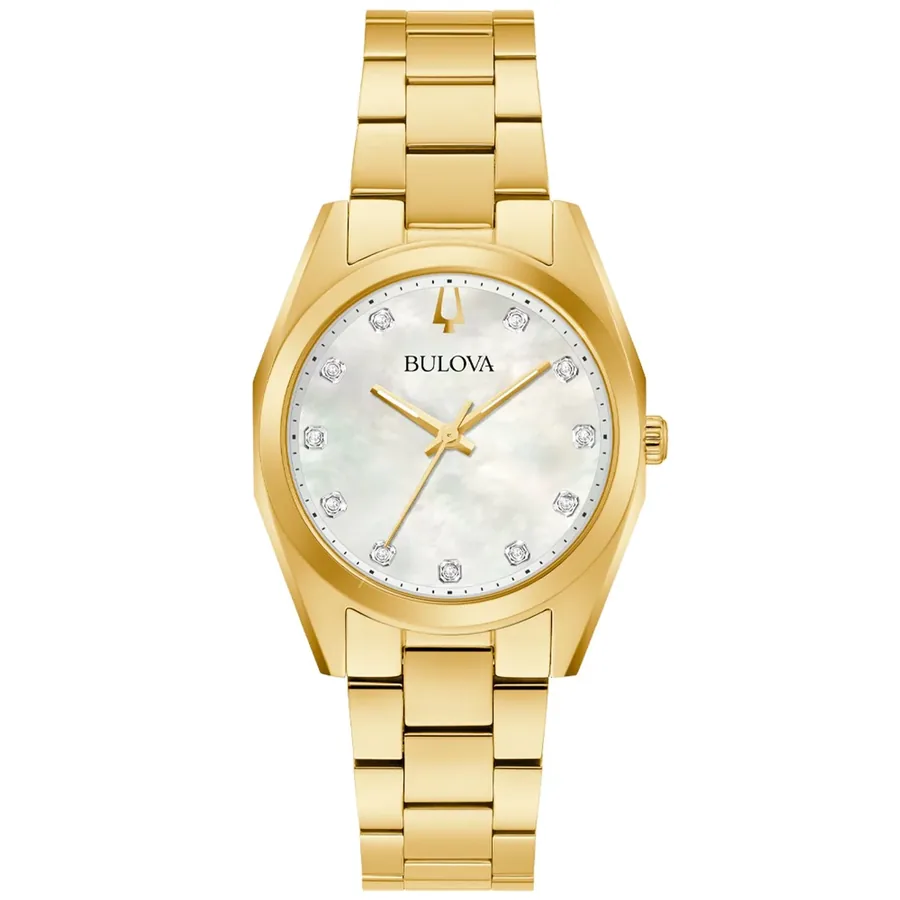 Bulova Surveyor 36mm White Dial, front view