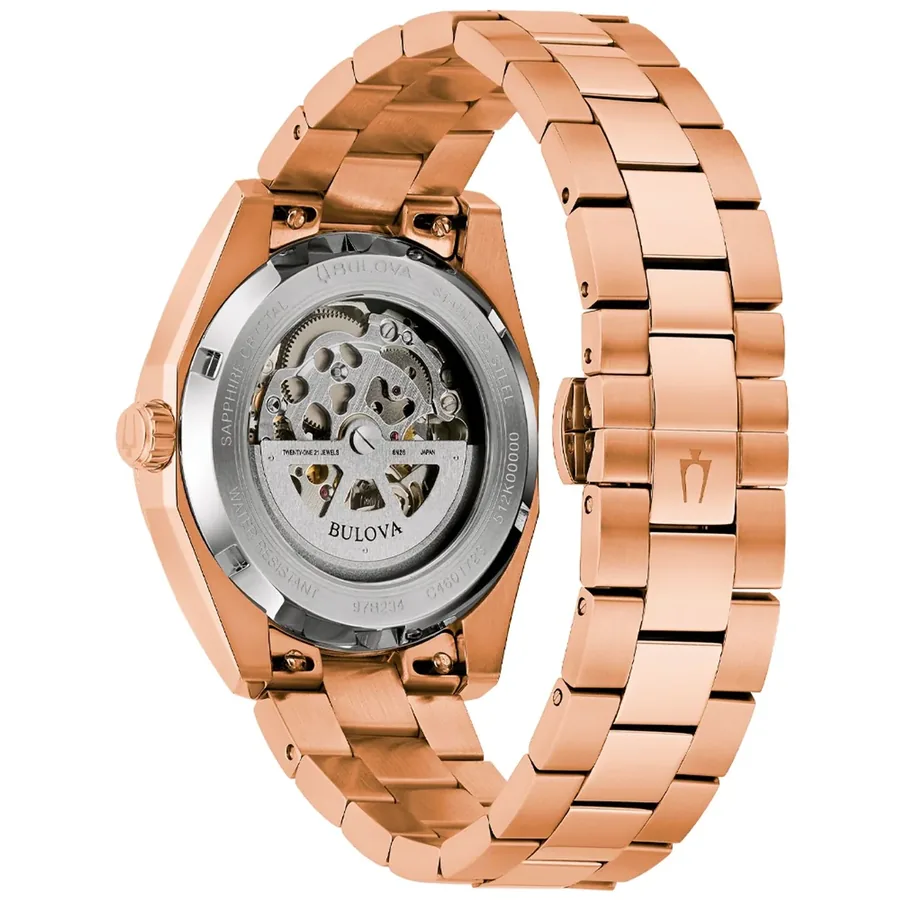Bulova Surveyor 39mm Automatic Purple Dial, view 5