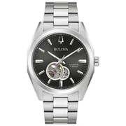 Black dial / Silver-tone