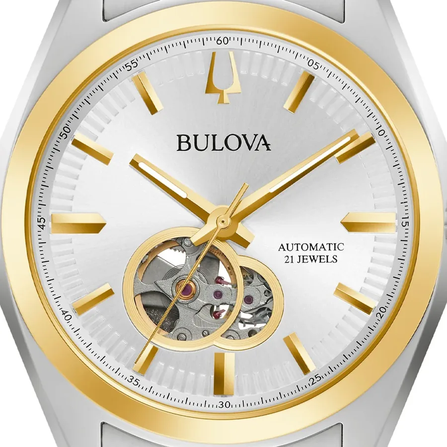 Bulova Surveyor 42mm Automatic Silver Dial, view 2