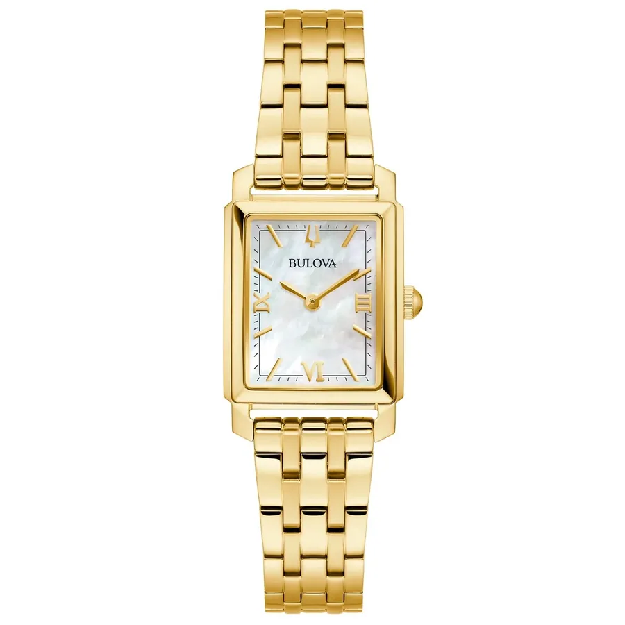 Bulova Sutton 33mm White Dial, front view