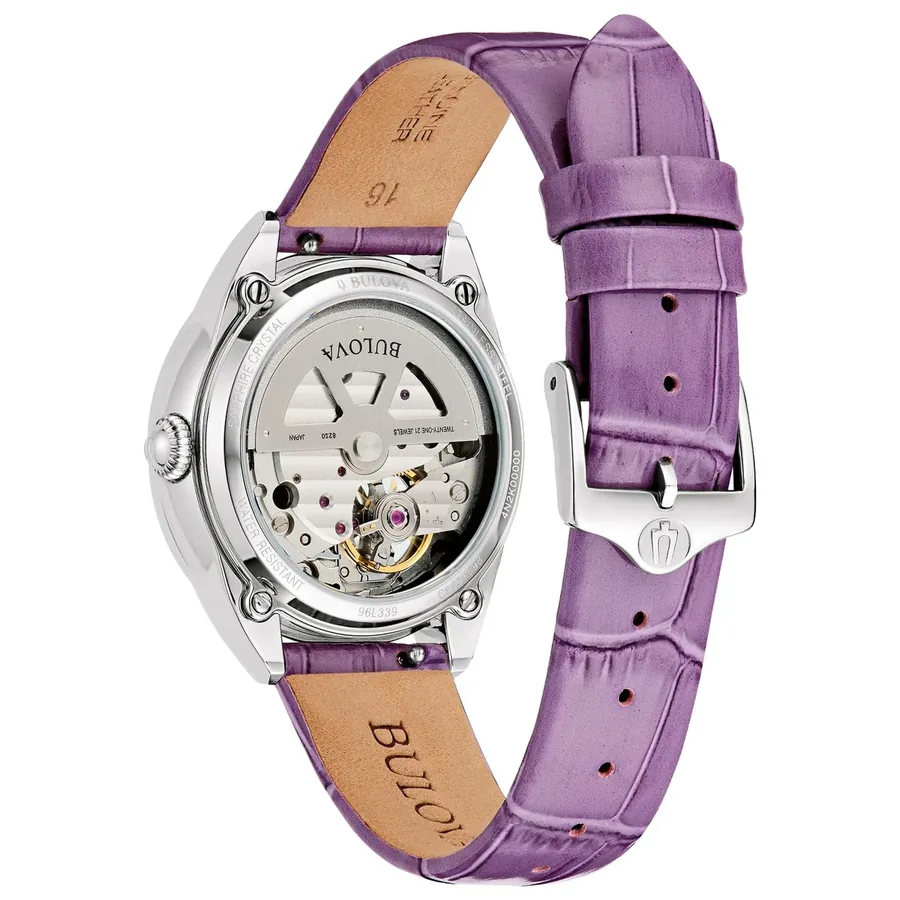 Bulova Sutton 34mm Automatic White Dial, view 4