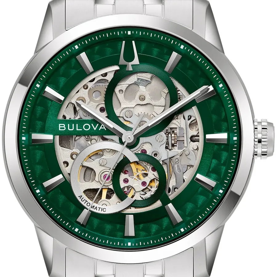 Bulova Sutton 40mm Automatic Green Dial, view 3