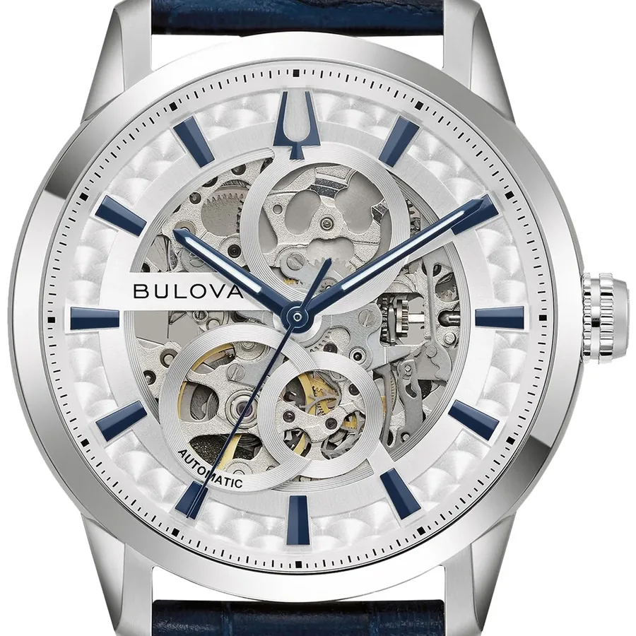 Bulova Sutton 40mm Automatic Silver Dial, view 3