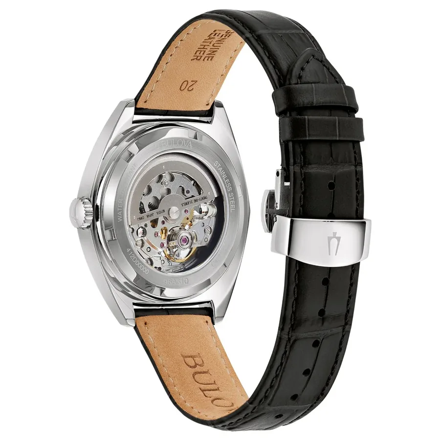 Bulova Sutton 41mm Automatic Black Dial, view 4