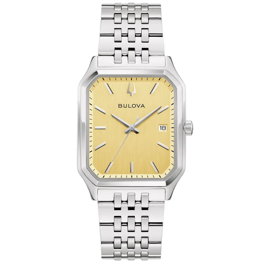 Bulova Tony Bennett 40mm Gold Dial, front view
