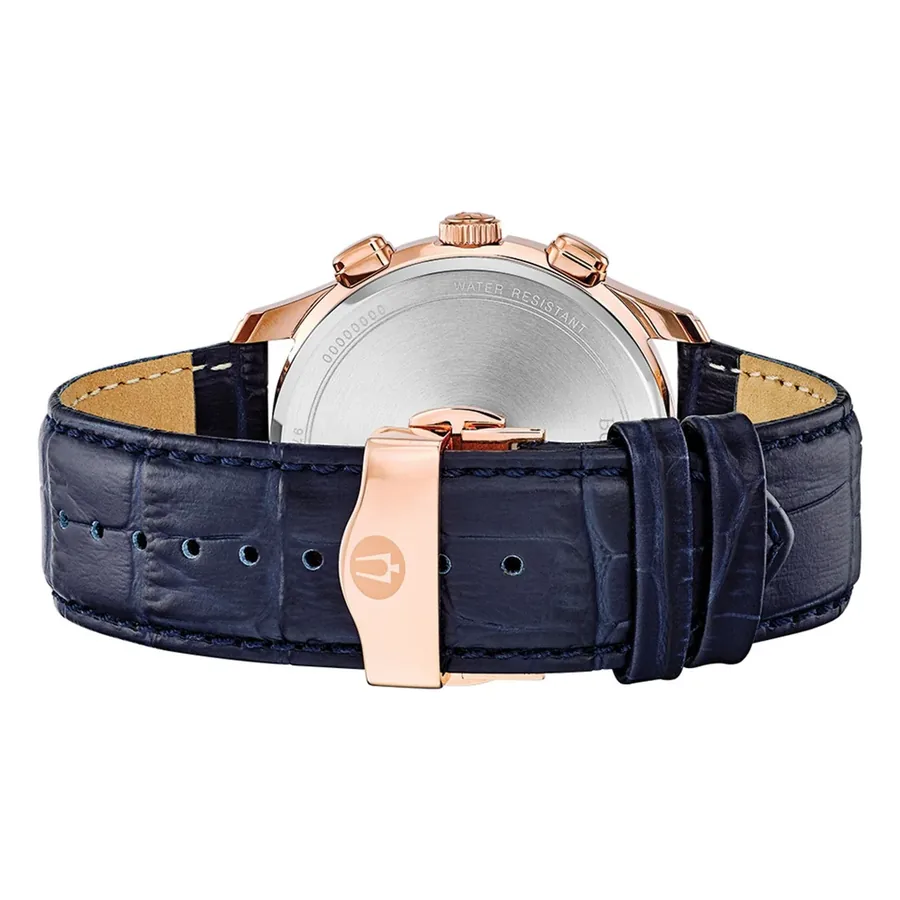 Bulova Wilton 46mm Chronograph Blue Dial, view 4