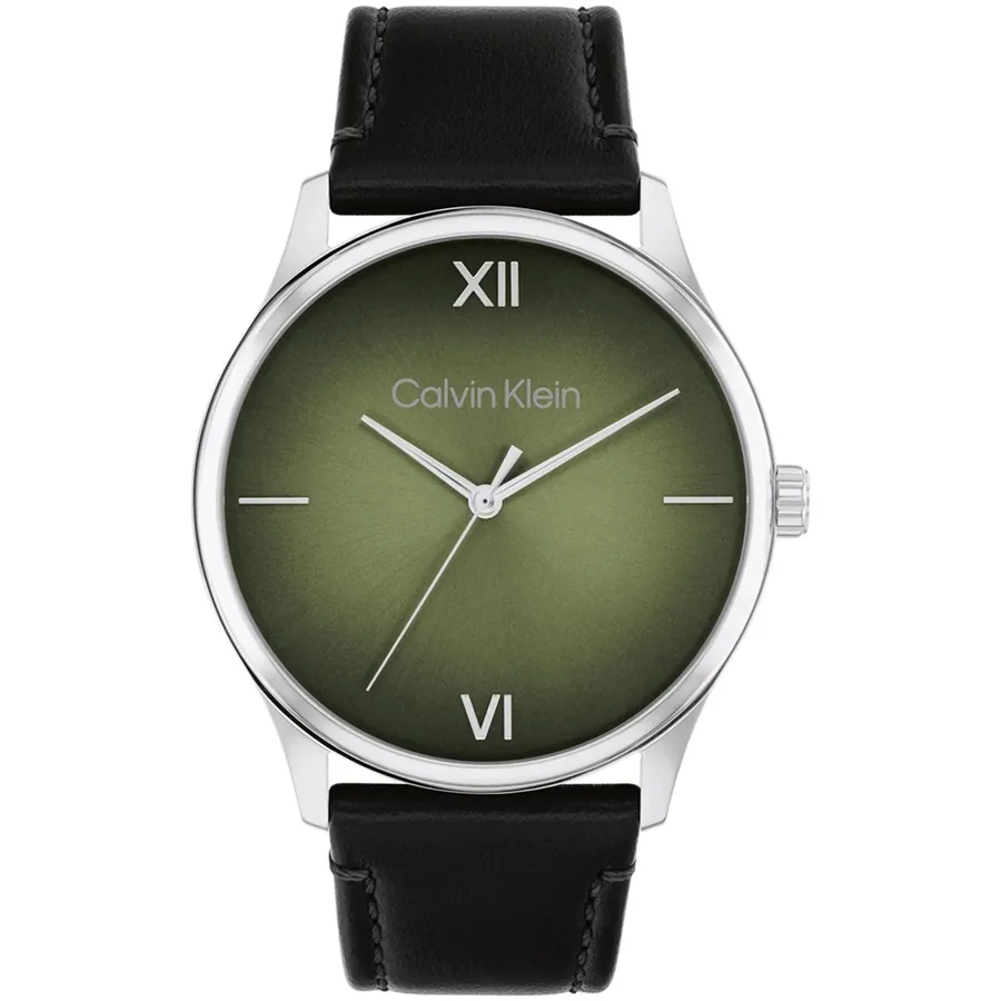 Calvin Klein Ascend 43mm Green Dial, front view