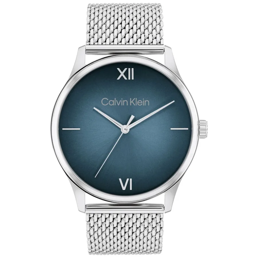 Calvin Klein Ascend 43mm Teal Dial, front view