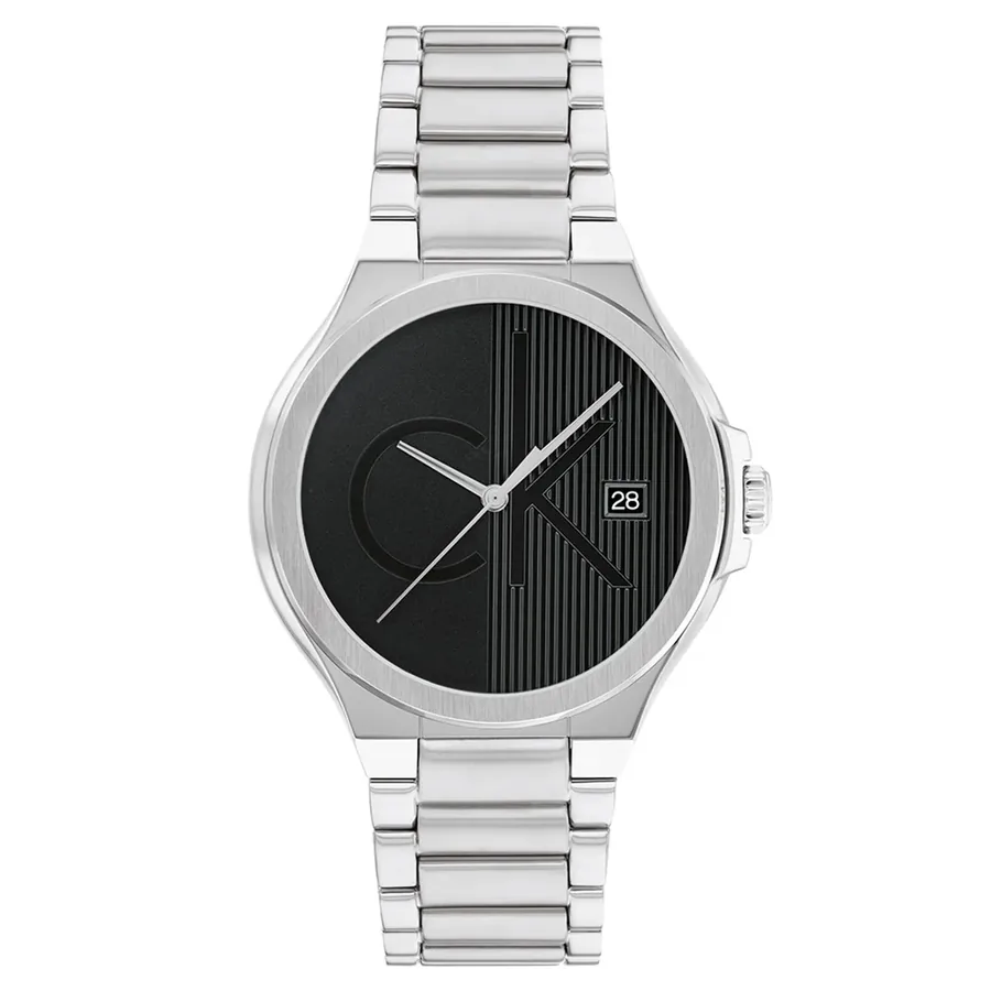Calvin Klein CK Confidence 39mm Black Dial, front view