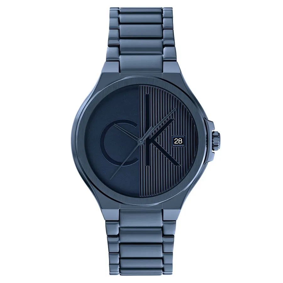 Calvin Klein CK Confidence 39mm Blue Dial, front view