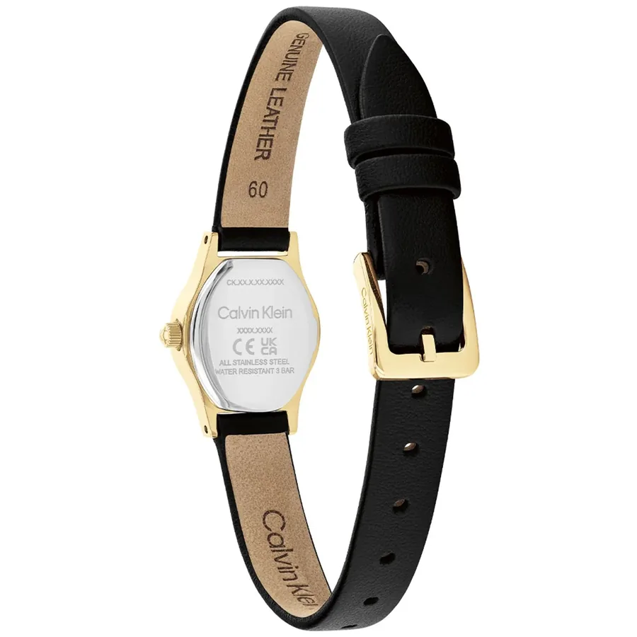 Calvin Klein CK Contemporary 18mm Black Dial, Black Leather Strap, view 5