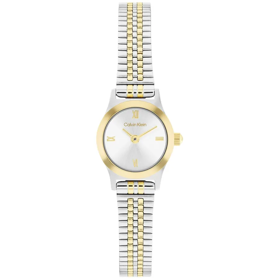 Calvin Klein CK Contemporary 18mm Silver Dial, front view