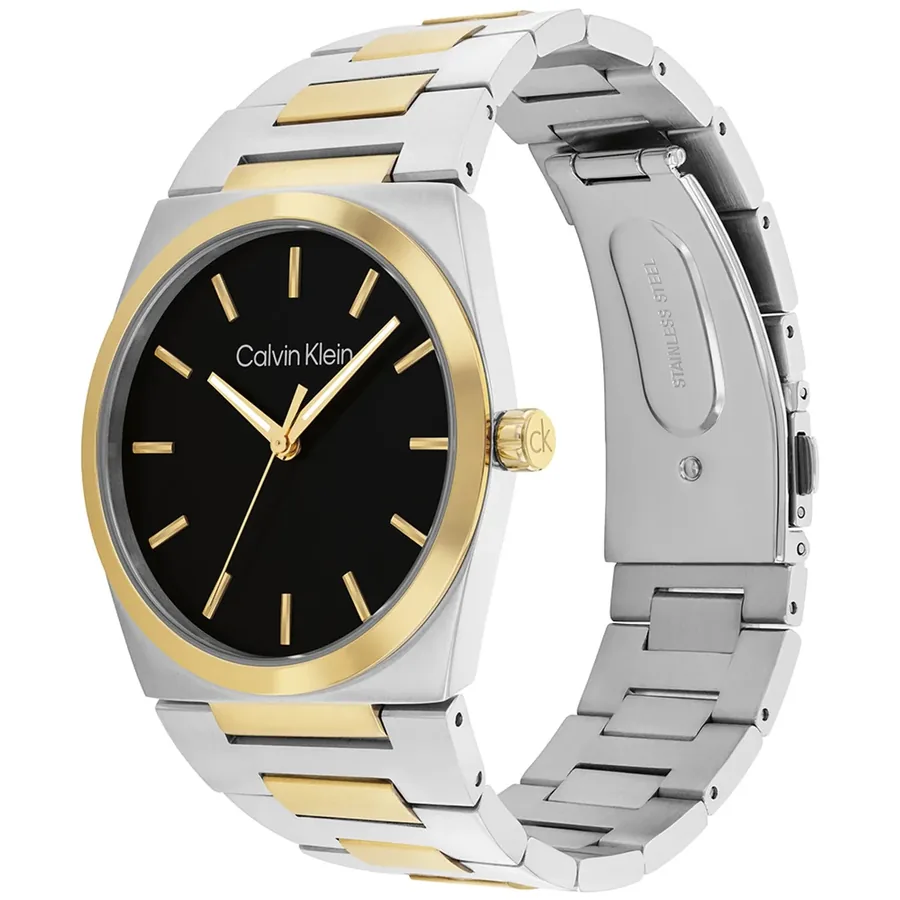 Calvin Klein CK Empower 40mm Black Dial, Silver-Tone Stainless Steel Bracelet, Ref. 25200544, view 4
