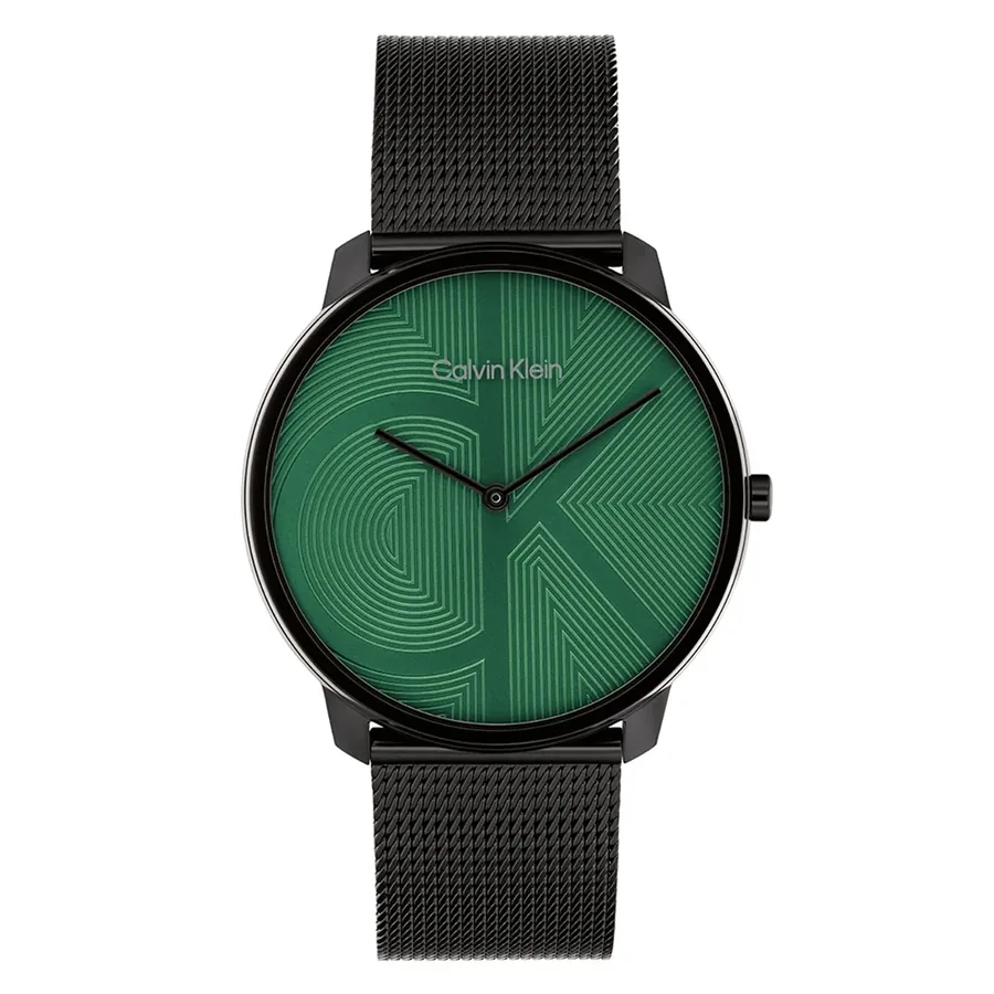 Calvin Klein CK Iconic 40mm Green Dial, front view