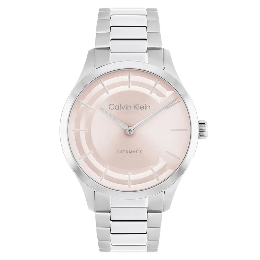 Calvin Klein CK Iconic Automatic 36mm Pink Dial, front view