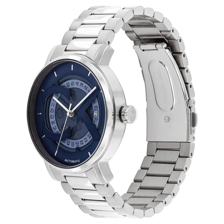 Calvin Klein CK Iconic Automatic 40mm Blue Dial, view 3