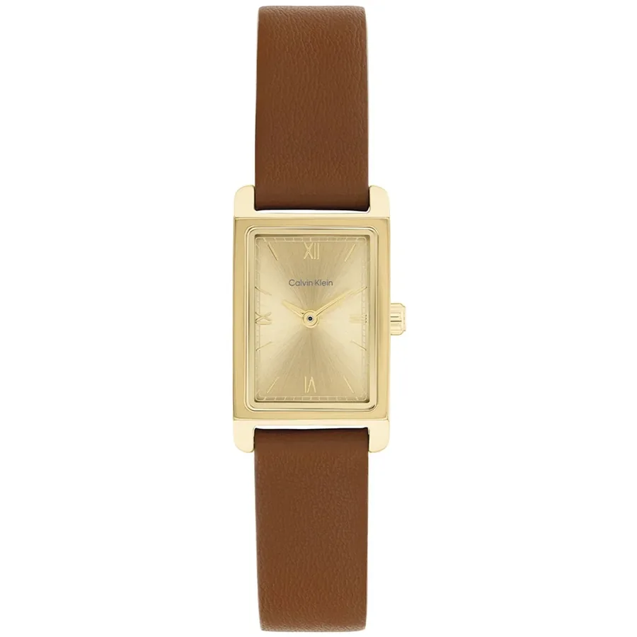 Calvin Klein CK Light 16mm Gold Dial, front view
