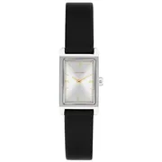 Silver dial / Black