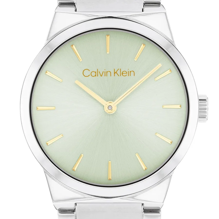 Calvin Klein CK Linear Elegance 32mm Light Green Dial, view 2