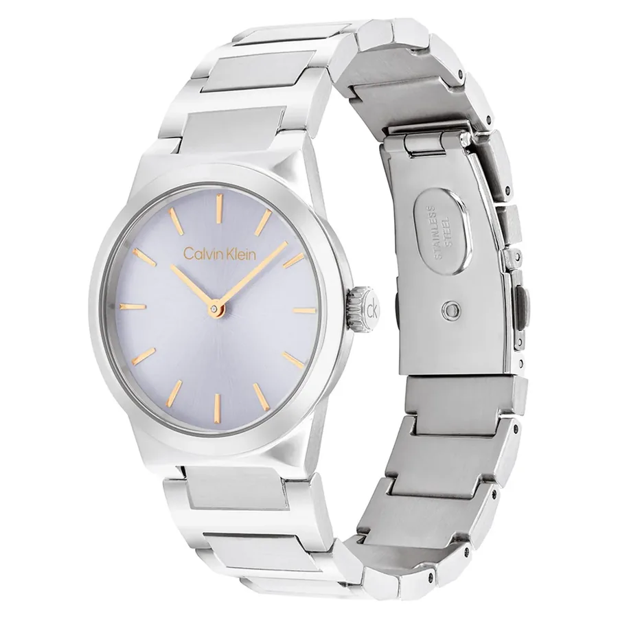 Calvin Klein CK Linear Elegance 32mm Lilac Dial, view 3