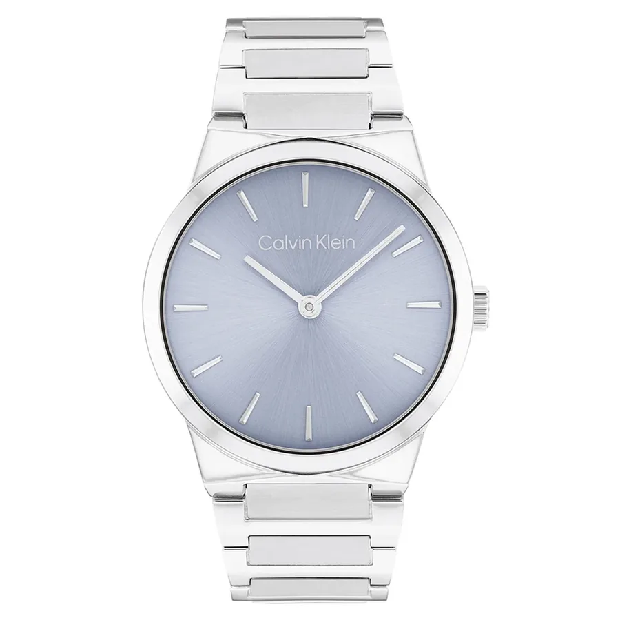 Calvin Klein CK Linear Elegance 36mm Blue Dial, front view