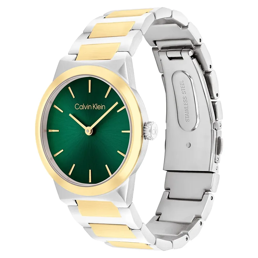 Calvin Klein CK Linear Elegance 36mm Green Dial, view 3