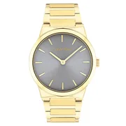 Grey dial / Gold-tone