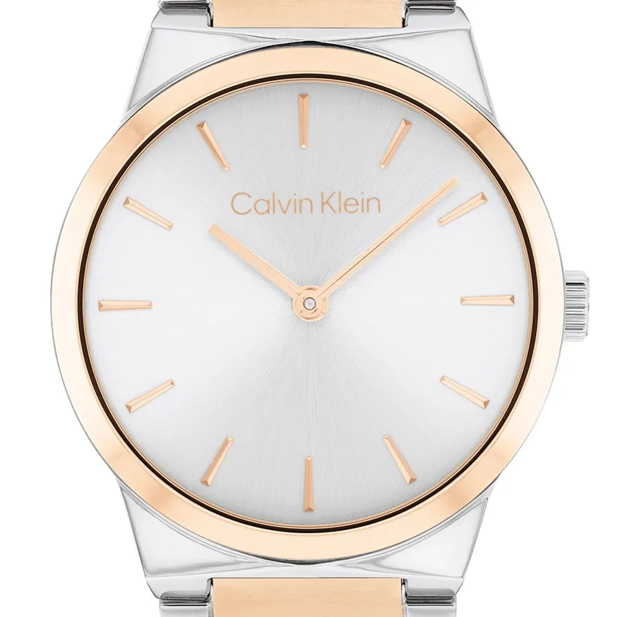 Calvin Klein CK Linear Elegance 36mm Silvery White Dial, view 2