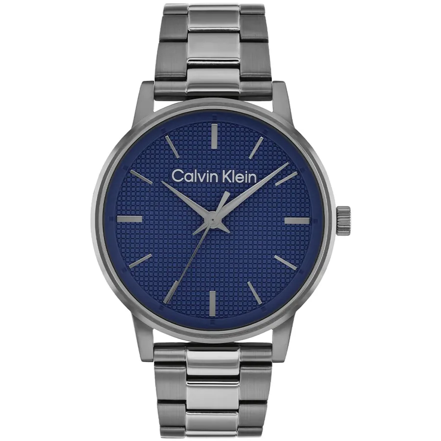 Calvin Klein CK Linked 41mm Blue Dial, front view